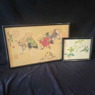 Framed Asian Paintings (DR-DW)