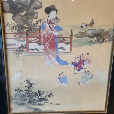 Framed Asian Paintings (DR-DW)