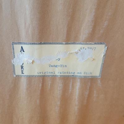 Framed Asian Paintings (DR-DW)