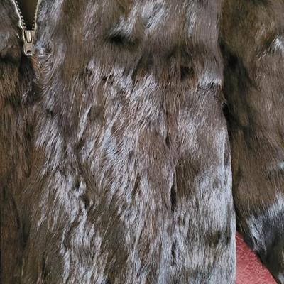 Black Real Fur Jacket