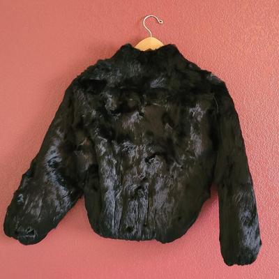 Black Real Fur Jacket