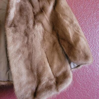 Brown Real Mink Wrap