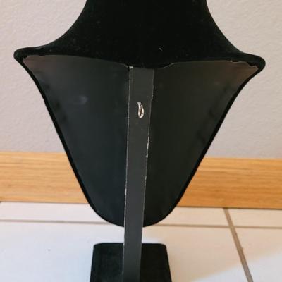 Black Velvet Necklace Stand and Ring Sizers