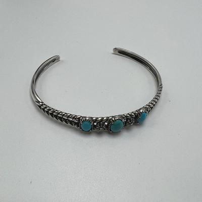 Assorted 925 Turquoise Southwestern Jewelry & More (B3-MK)