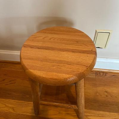 Trio of Wooden Stools (D-MG)