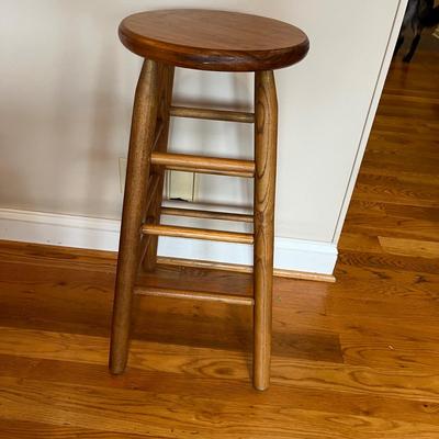 Trio of Wooden Stools (D-MG)