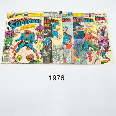DC COMICS~ Superman ~ 1970's ~ Lot of 12 Comic Books