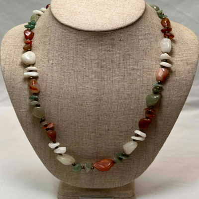 Stone Beaded Necklaces & More (PB2-RG)