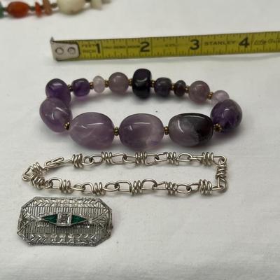 Stone Beaded Necklaces & More (PB2-RG)