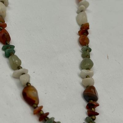 Stone Beaded Necklaces & More (PB2-RG)