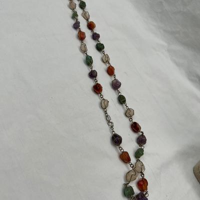 Stone Beaded Necklaces & More (PB2-RG)
