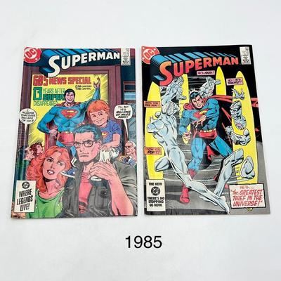 DC COMICS~ Superman ~ 1980's ~ Lot of 57 Comic Books