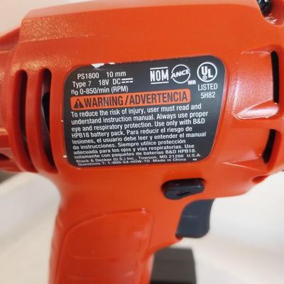 BLACK & DECKER CORDLESS DRILL AND ELECTRIC SANDER