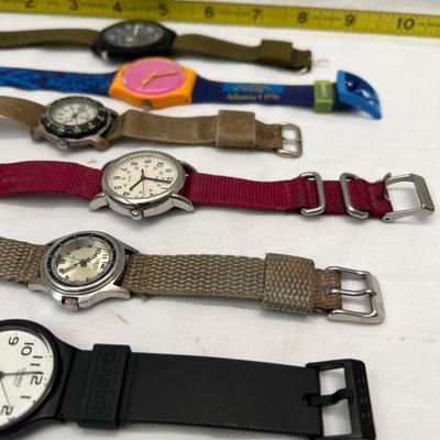 Swiss Army, Swatch, Atlanta Olympics 1996 & More Watches (PB2-RG)