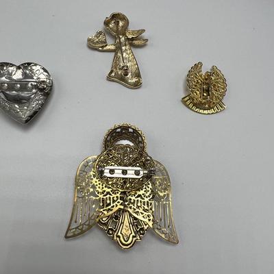 Angel Pins and Pendants Incl. 10K (B3-MK)
