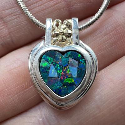 Opal Pendants, Rings and Bracelets on 925 w/ 14K (B3-MK)