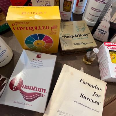 Vintage Cosmetology supplies