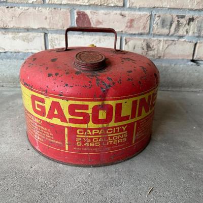 Vintage Metal Gas Can