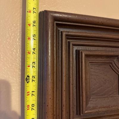 Six (6) Drawer Long Dresser W/ Mirror  By Bassett Furniture