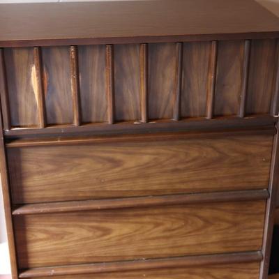 Four (4) Drawer Tall Dresser