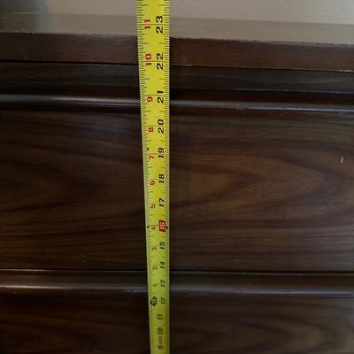 Double Bed Frame W/ Mattress & Nightstand