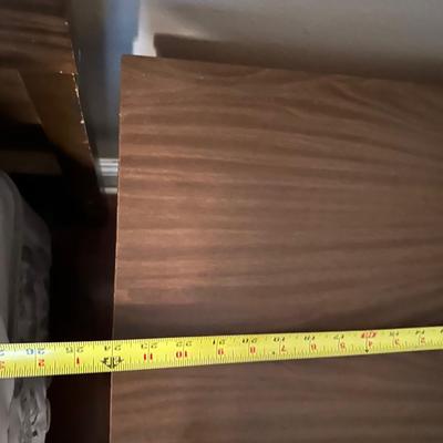 Double Bed Frame W/ Mattress & Nightstand