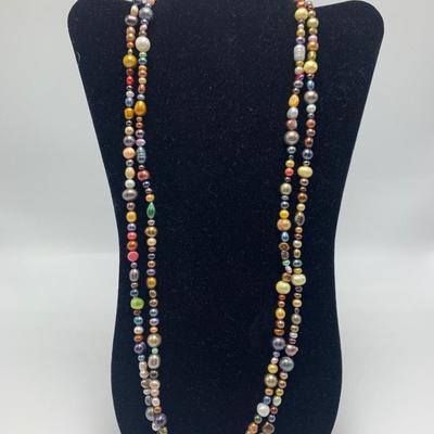 Multi-Colored Freshwater Pearl Jewelry w/ 925 (B3-HS)