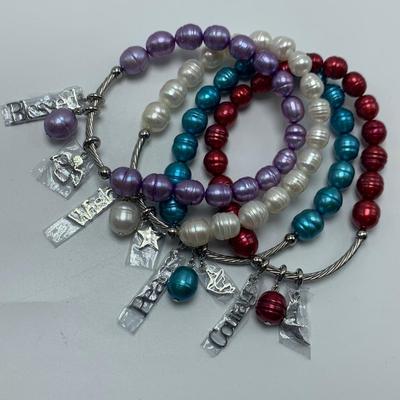 Multi-Colored Freshwater Pearl Jewelry w/ 925 (B3-HS)