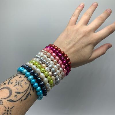 Multi-Colored Freshwater Pearl Jewelry w/ 925 (B3-HS)