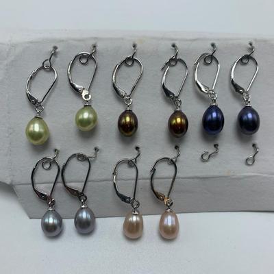 Multi-Colored Freshwater Pearl Jewelry w/ 925 (B3-HS)