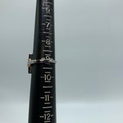 Sterling Silver Rhinestone Cross Jewelry (B3-HS)