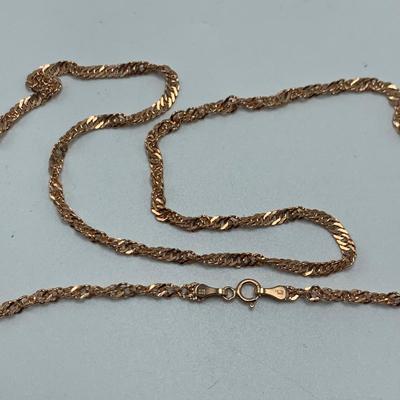 Rose Gold Jewelry, incl. 14K, 10K, & 925 (B3-HS)