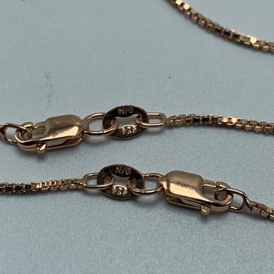 Rose Gold Jewelry, incl. 14K, 10K, & 925 (B3-HS)