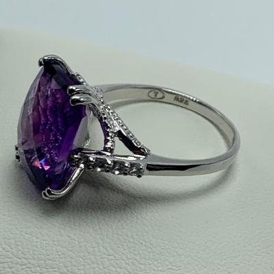 Amethyst Jewelry on 925 & 14K (B3-HS)