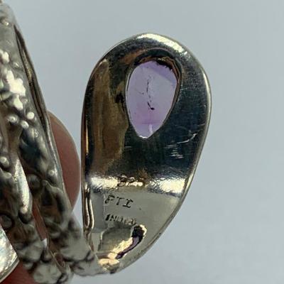 Amethyst Jewelry on 925 & 14K (B3-HS)