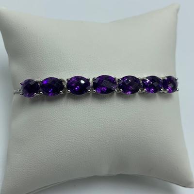 Amethyst Jewelry on 925 & 14K (B3-HS)