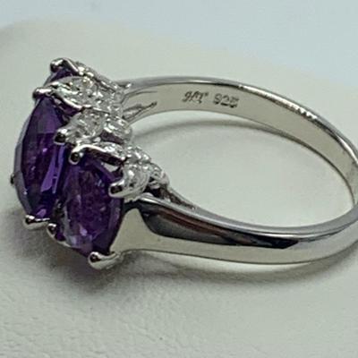 Amethyst Jewelry on 925 & 14K (B3-HS)