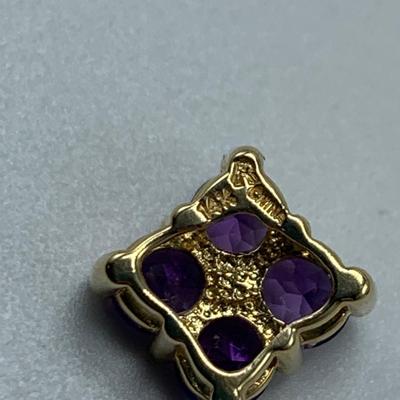 Amethyst Jewelry on 925 & 14K (B3-HS)
