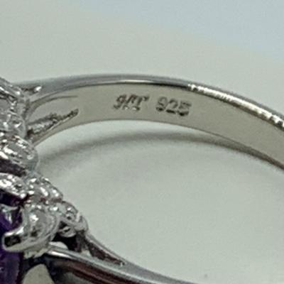 Amethyst Jewelry on 925 & 14K (B3-HS)