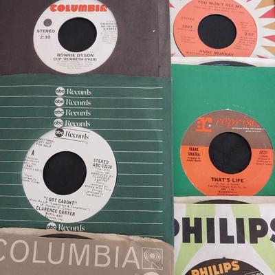 VARIETY OF 45's RECORDS