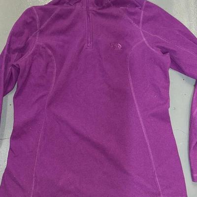 The Northface Zip Pullover (Purple)