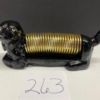 Vintage Dachshund Letter Holder