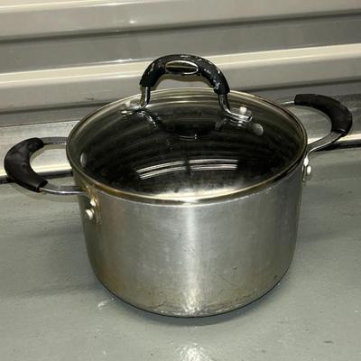 Stainless Steel Pots and Mixing Bowls