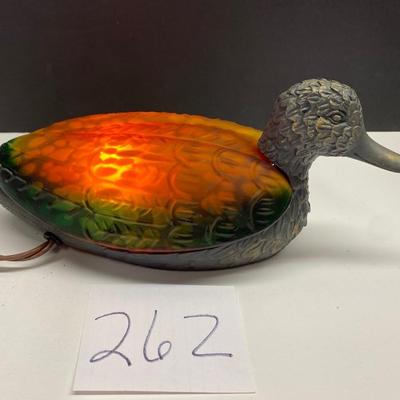 Vintage Duck Table Lamp