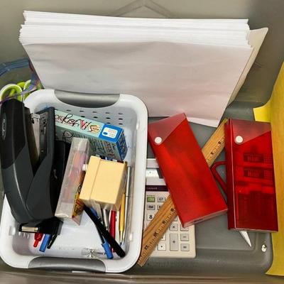 School Supplies Lot