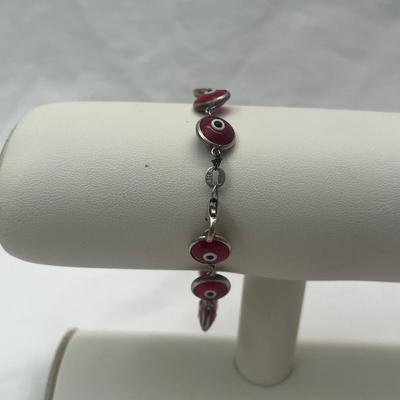 Sterling Evil Eye Bracelets (PB2-MG)