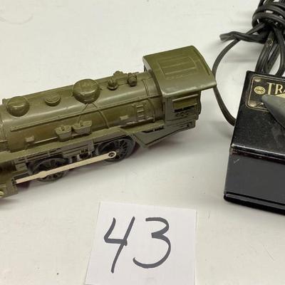 Vintage Train Transformer and Engine