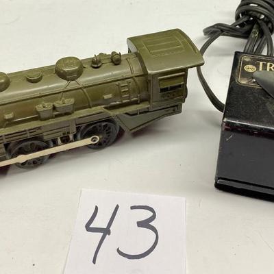 Vintage Train Transformer and Engine