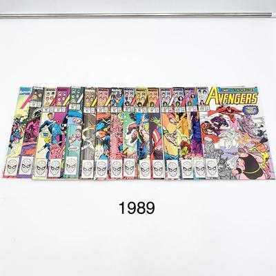 MARVEL COMICS ~ The Avengers ~ 1980's ~ Lot of 78 Comic Books