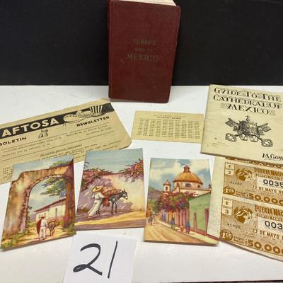 Vintage Mexico Postcards and More